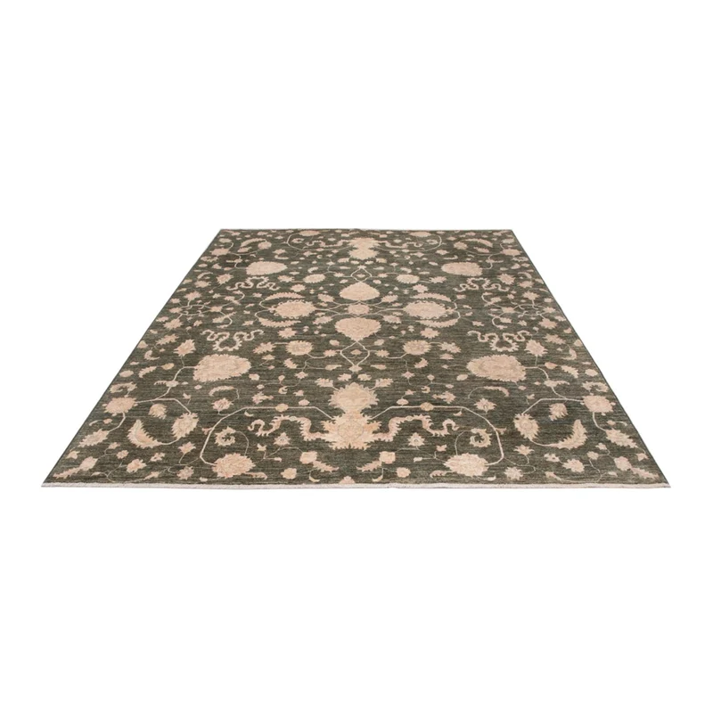 Ziegler Modern Teppich 251x308cm - Orientteppich - grün