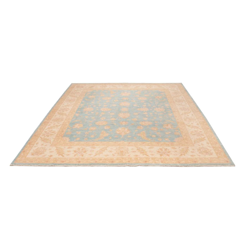 Ziegler Teppich 258x302cm - Orientteppich - hellblau