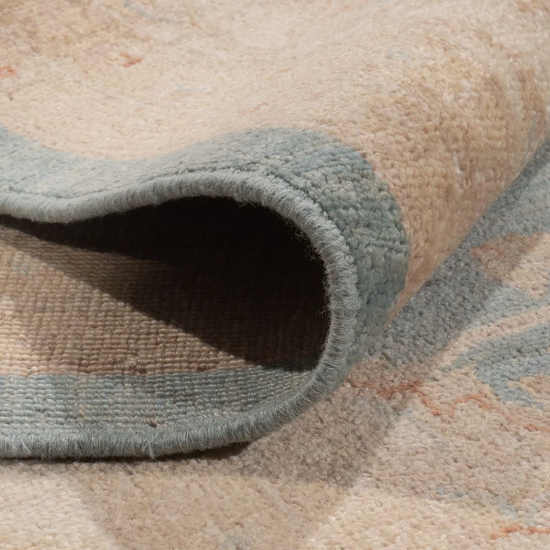 Ziegler Teppich 252x308cm - Orientteppich - hellblau