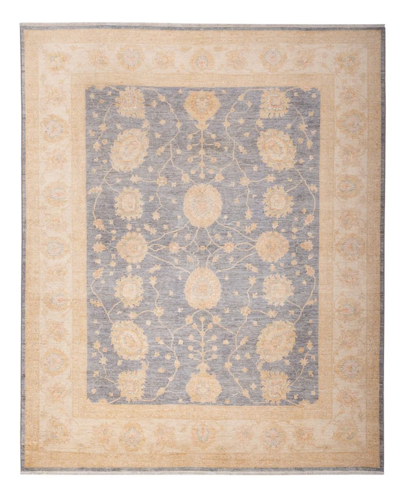 Ziegler Teppich 253x305cm - Orientteppich - grau