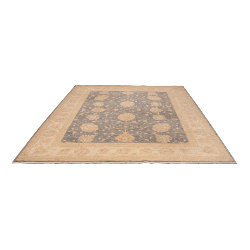 Ziegler Teppich 253x305cm - Orientteppich - grau