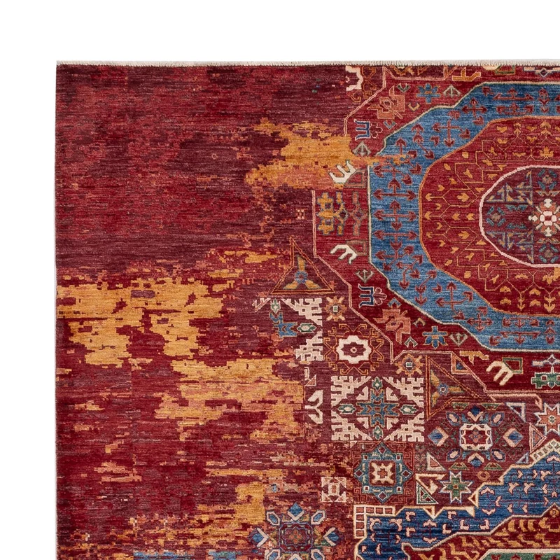 Designer Teppich 245x305cm - mehrfarbig