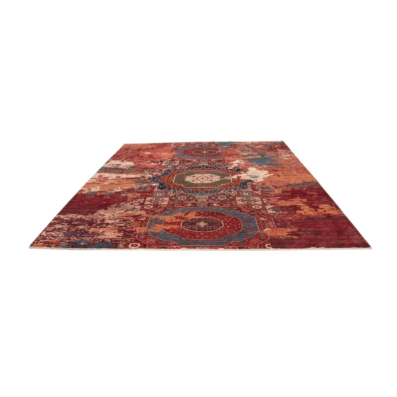 Designer Teppich 245x305cm - mehrfarbig
