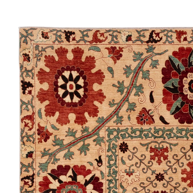 Ariana Teppich 212x319cm - Orientteppich - beige