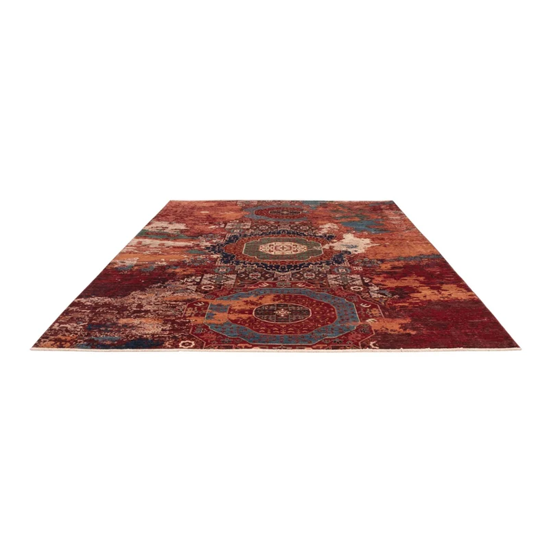 Designer Teppich 237x304cm - mehrfarbig