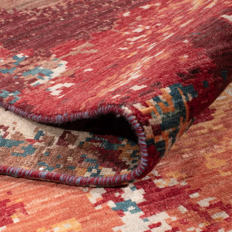 Designer Teppich 247x292cm - mehrfarbig