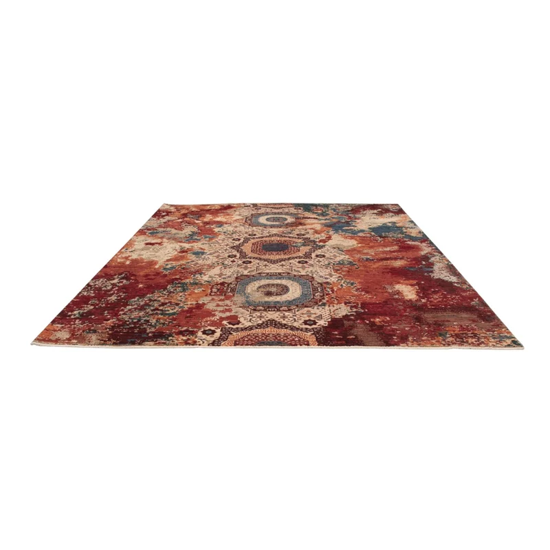 Designer Teppich 247x292cm - mehrfarbig