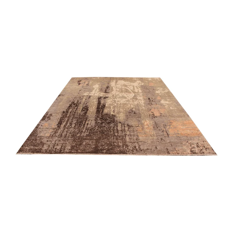 Designer Teppich - 209 x 300 cm - silber
