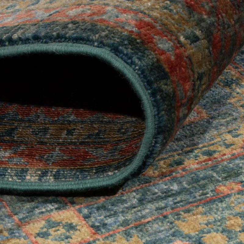 Ziegler Teppich - Ariana - 153 x 201 cm - seeblau