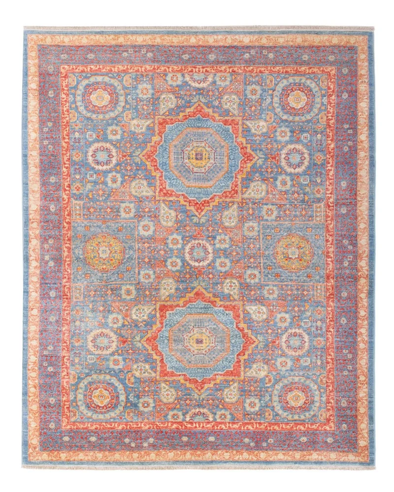 Ariana Teppich 157x196cm - Orientteppich - blau