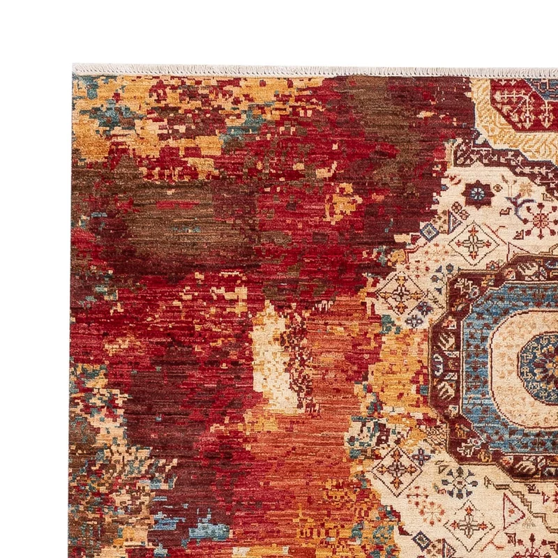 Designer Teppich 155x200cm - mehrfarbig
