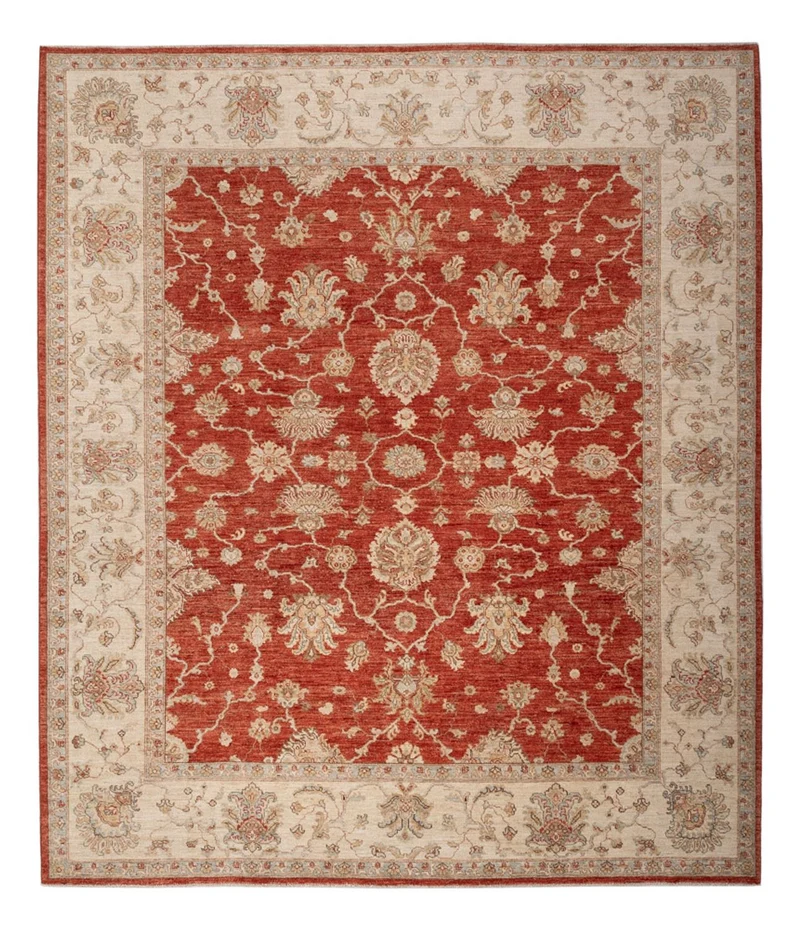 Ziegler Teppich 256x298cm - Orientteppich - rot