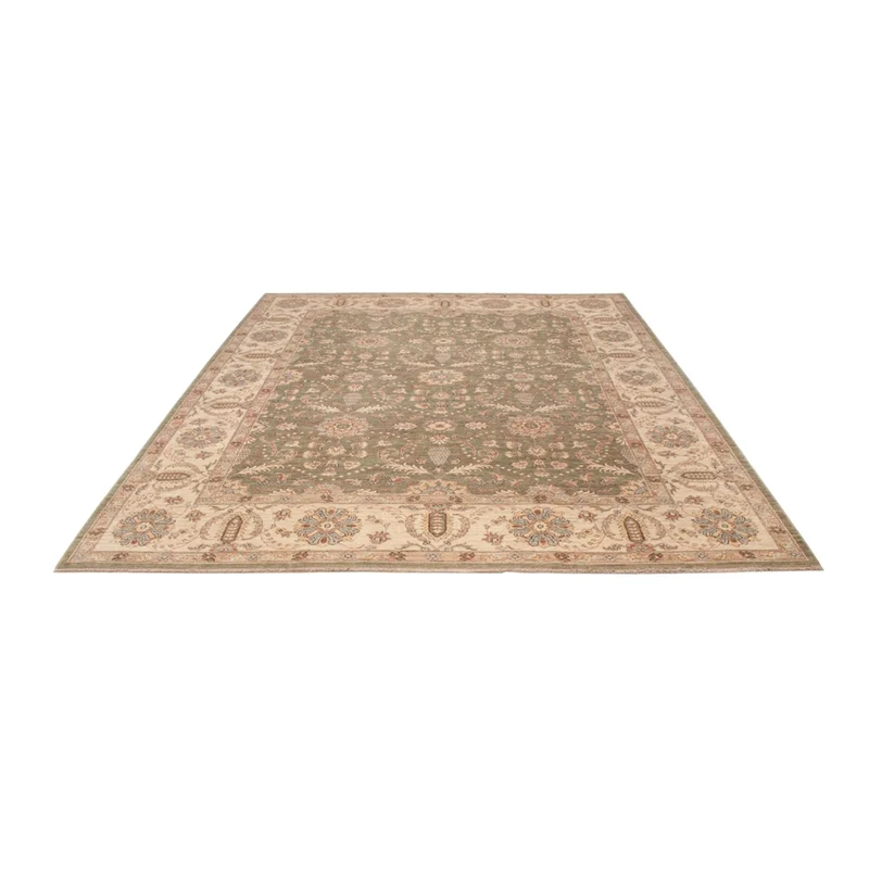 Ziegler Teppich 248x309cm - Orientteppich - olivgrün