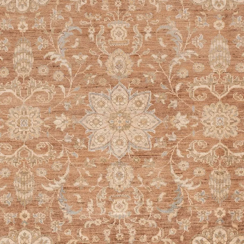 Ziegler Teppich 252x302cm - Orientteppich - braun