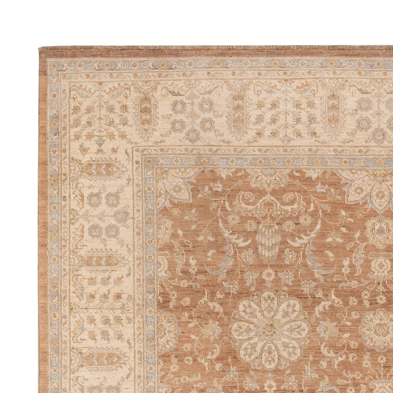 Ziegler Teppich 252x302cm - Orientteppich - braun