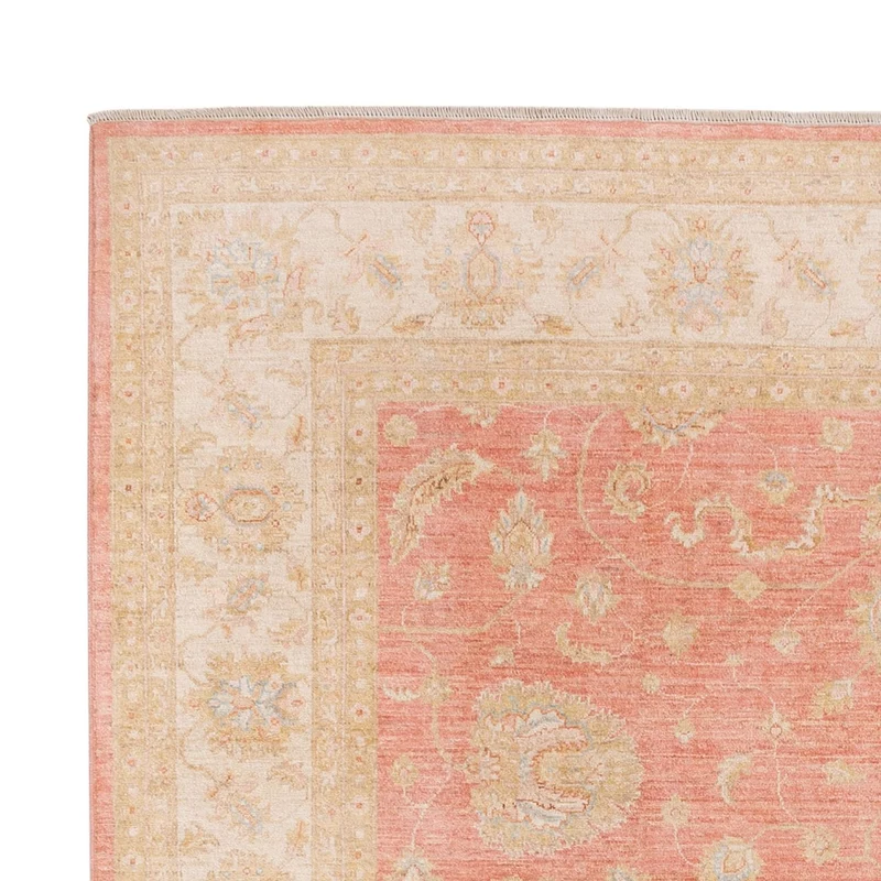 Ziegler Teppich 254x301cm - Orientteppich - hellrot