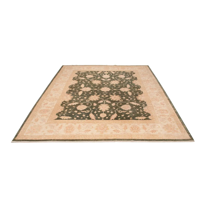 Ziegler Teppich 250x307cm - Orientteppich - grün