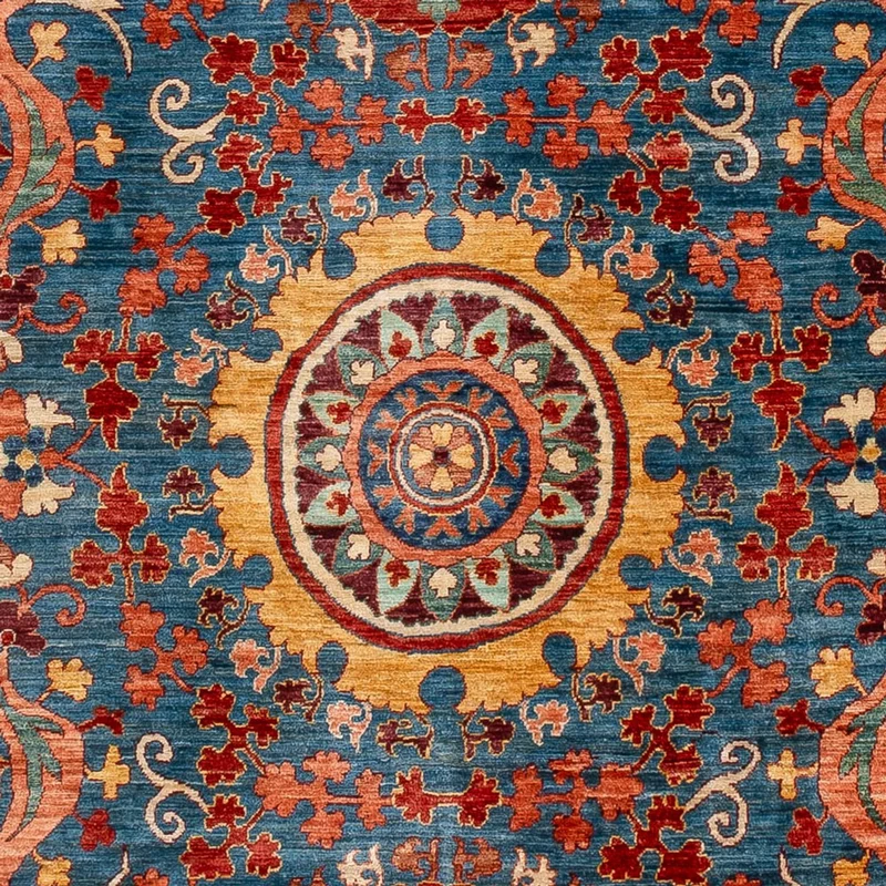 Ariana Teppich 222x307cm - Orientteppich - blau