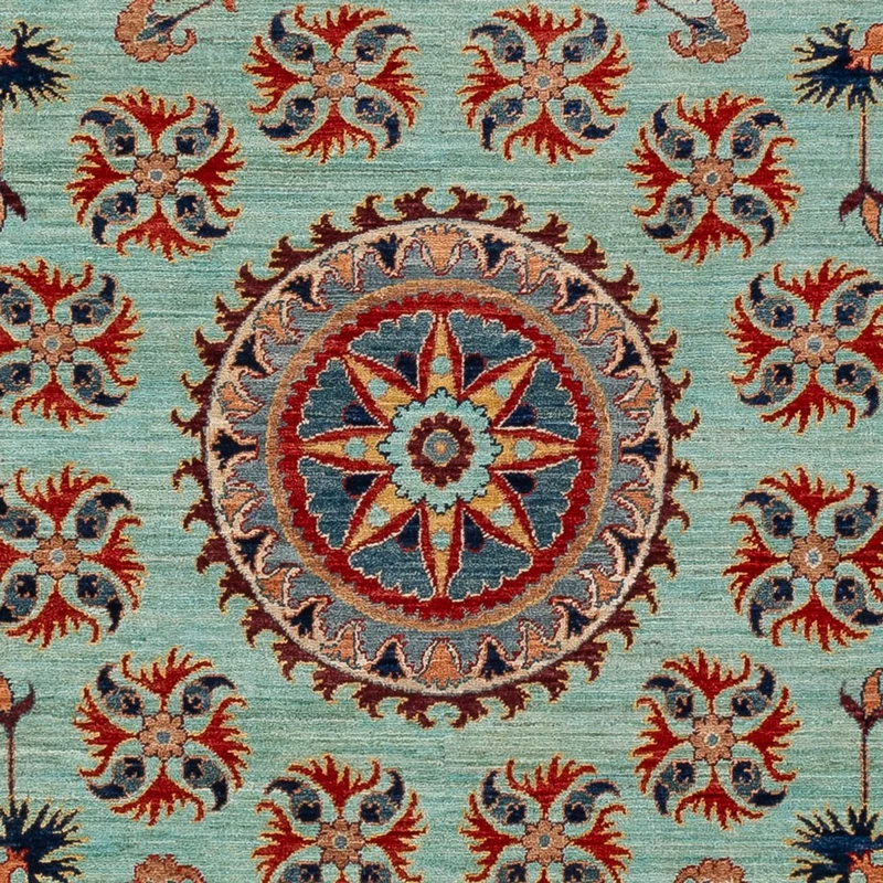 Ziegler Teppich - Ariana - 205 x 258 cm - türkis