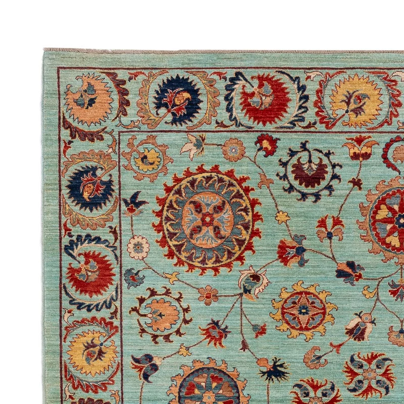 Ziegler Teppich - Ariana - 205 x 258 cm - türkis