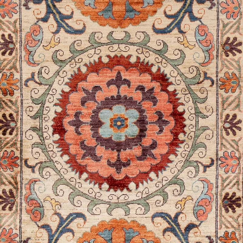 Ariana Teppich 219x298cm - Orientteppich - beige