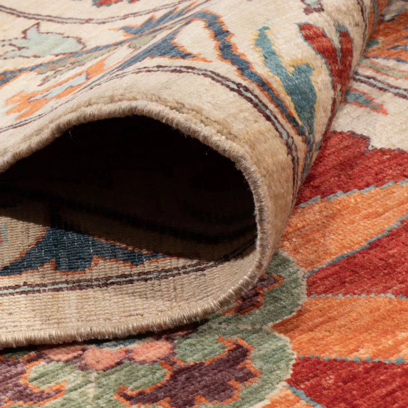 Ariana Teppich 219x298cm - Orientteppich - beige