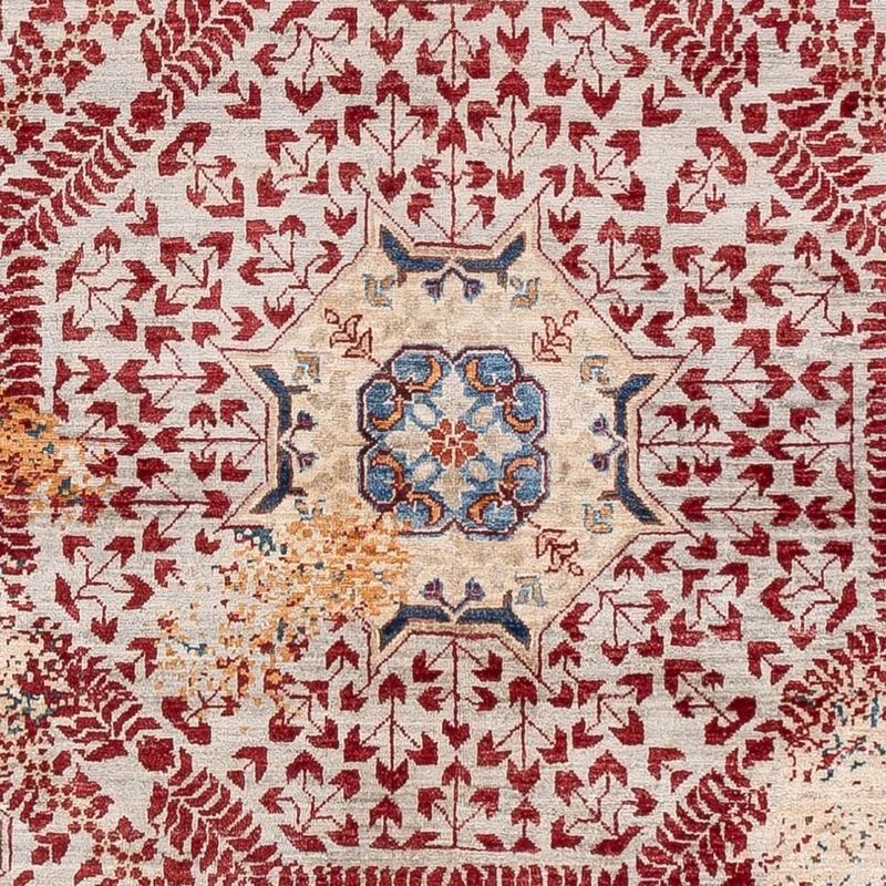Designer Teppich 176x239cm - mehrfarbig