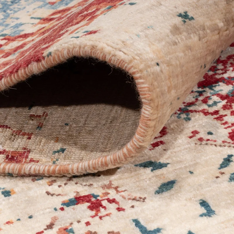 Designer Teppich 176x239cm - mehrfarbig
