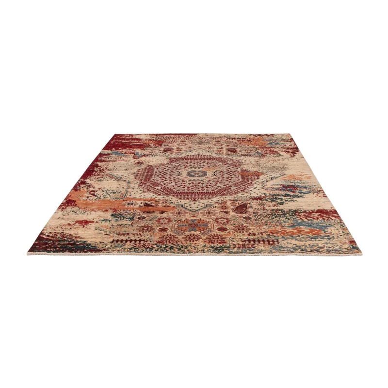 Designer Teppich 176x239cm - mehrfarbig