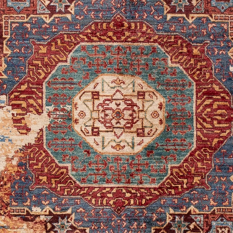 Designer Teppich 172x248cm - mehrfarbig