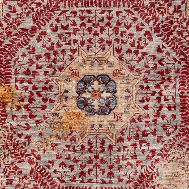 Designer Teppich 169x236cm - mehrfarbig