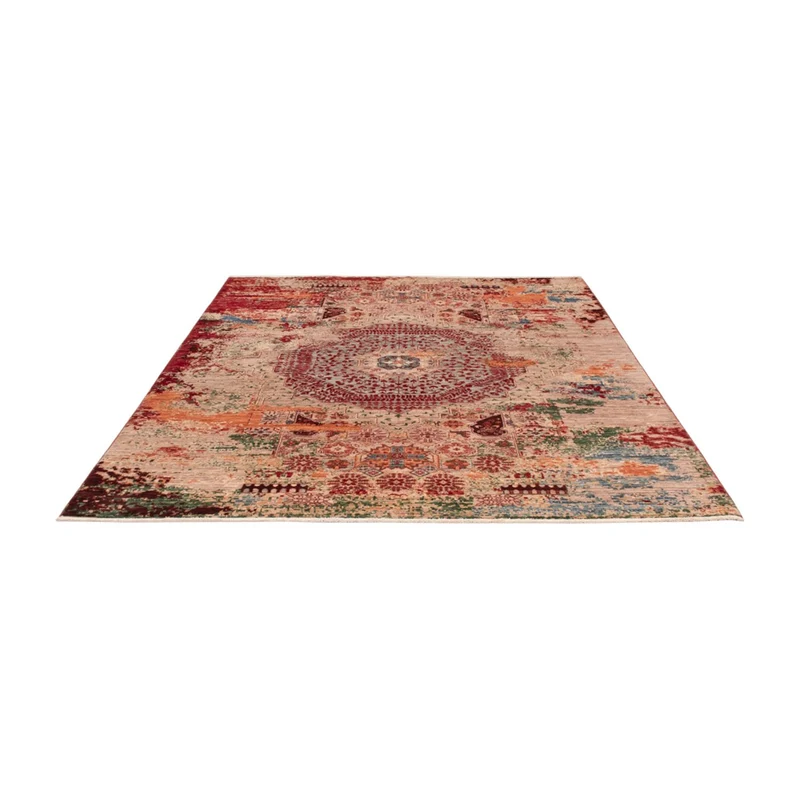 Designer Teppich 169x236cm - mehrfarbig