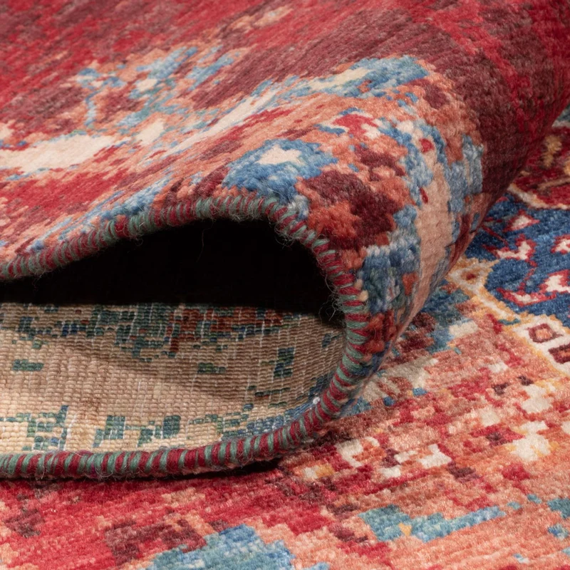 Designer Teppich 169x233cm - mehrfarbig