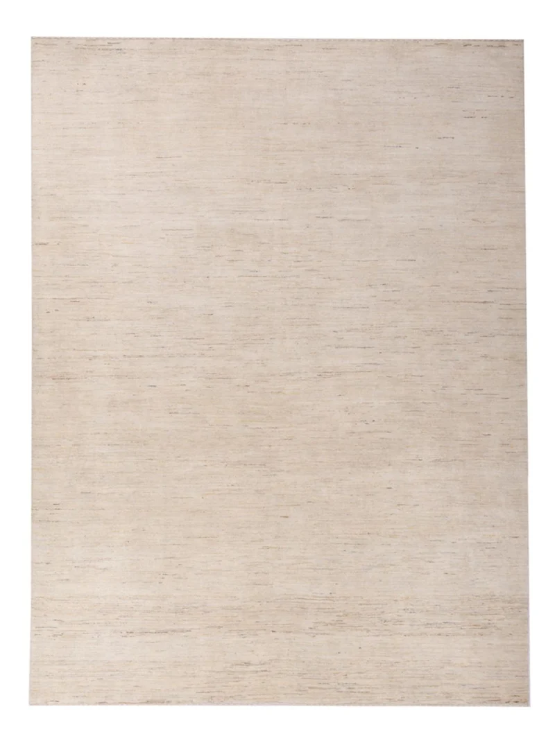 Indo Loribaft Teppich 195x254cm - Wollteppich - creme