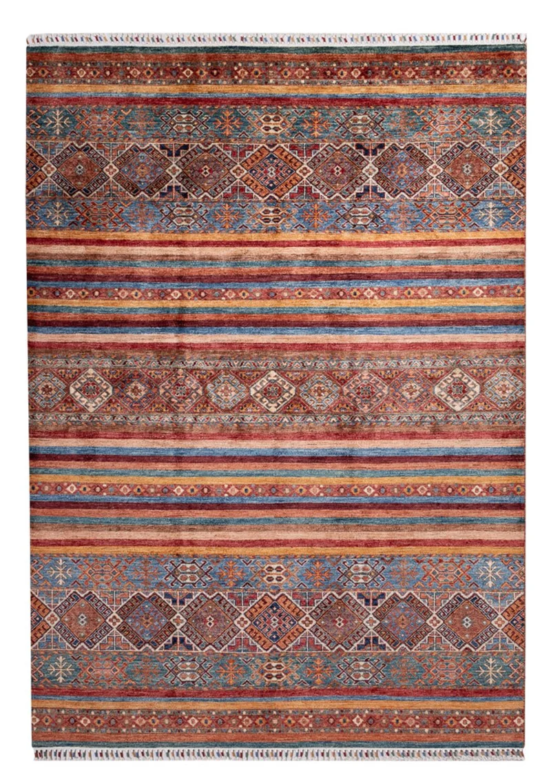 Shal Teppich 172x243cm - Orientteppich - mehrfarbig