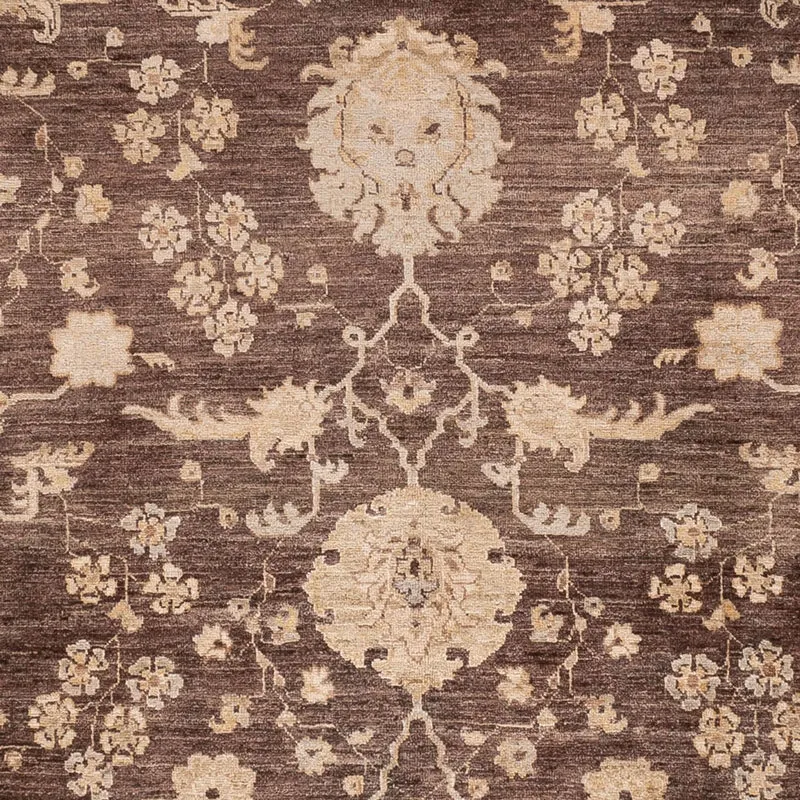 Ziegler Teppich 243x309cm - Orientteppich - braun