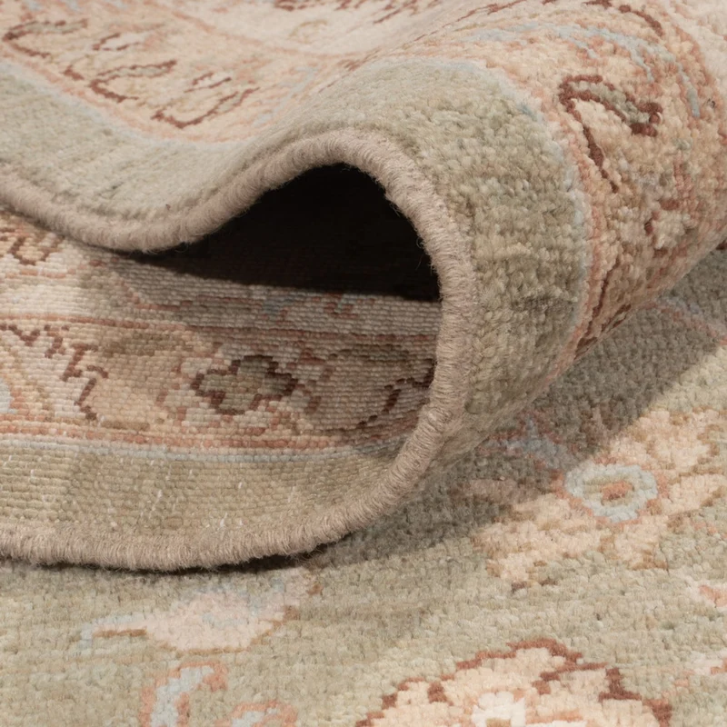 Ziegler Teppich 246x306cm - Orientteppich - olivgrün