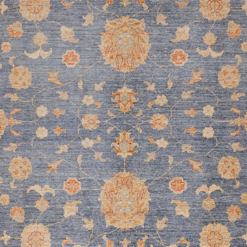 Ziegler Teppich 252x298cm - Orientteppich - blau