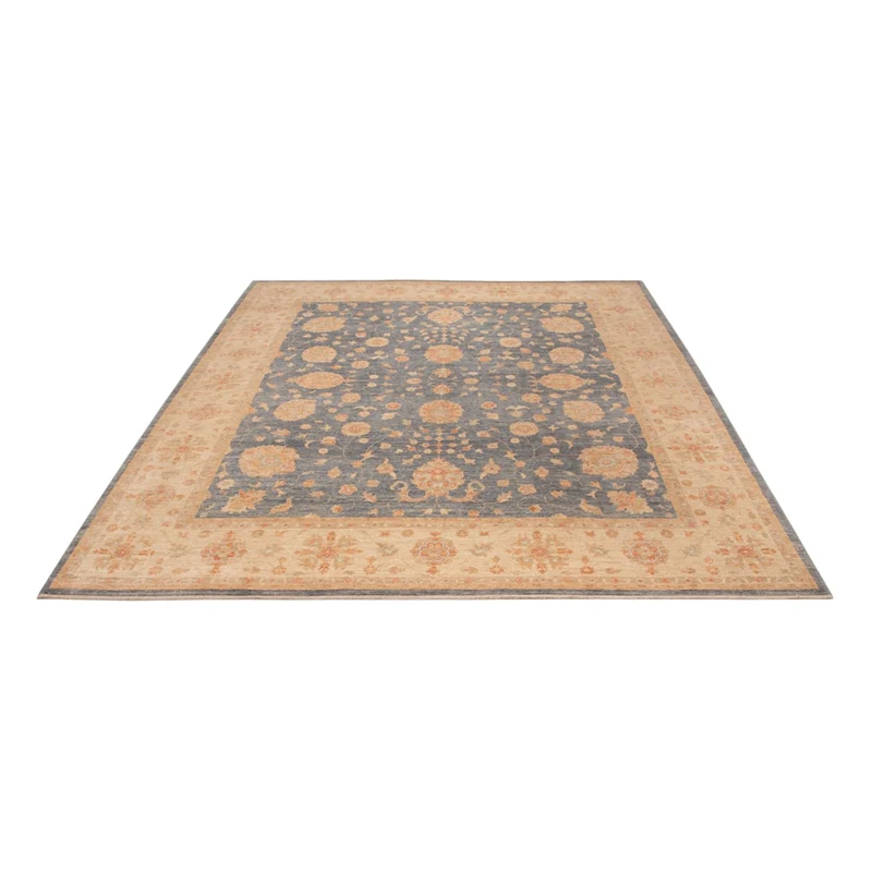 Ziegler Teppich 252x298cm - Orientteppich - blau