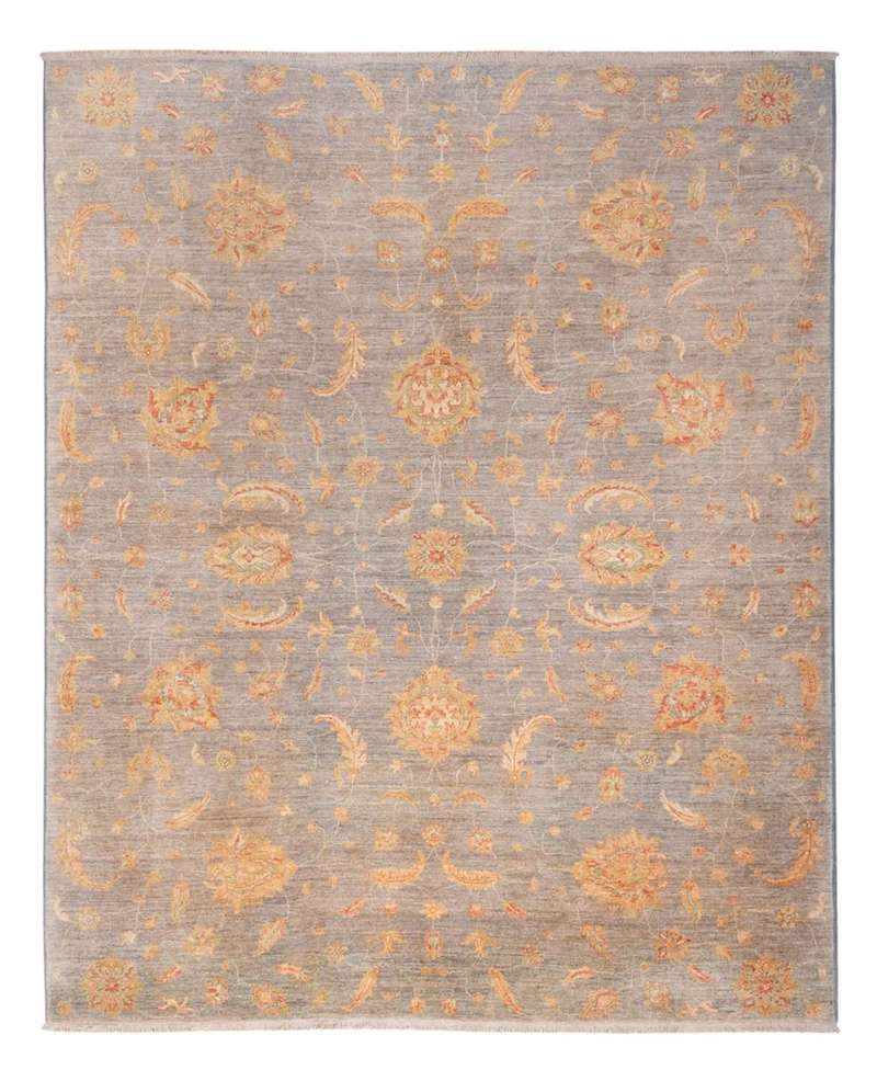 Ziegler Modern Teppich 250x304cm - Orientteppich - grau
