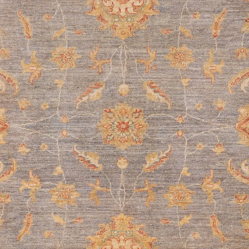Ziegler Modern Teppich 250x304cm - Orientteppich - grau