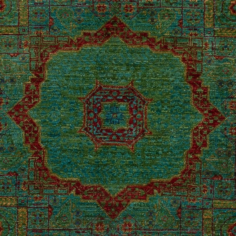 Ariana Teppich 124x179cm - Orientteppich - grün
