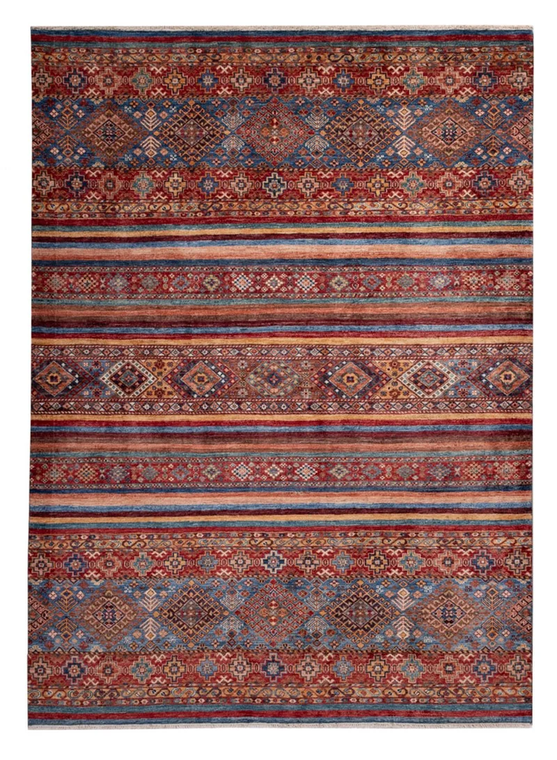 Shal Teppich 176x236cm - Orientteppich - mehrfarbig