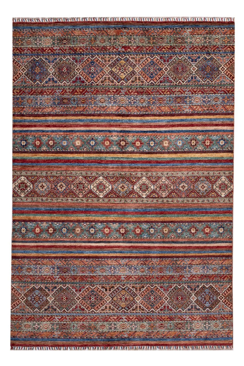Shal Teppich 167x244cm - Orientteppich - mehrfarbig