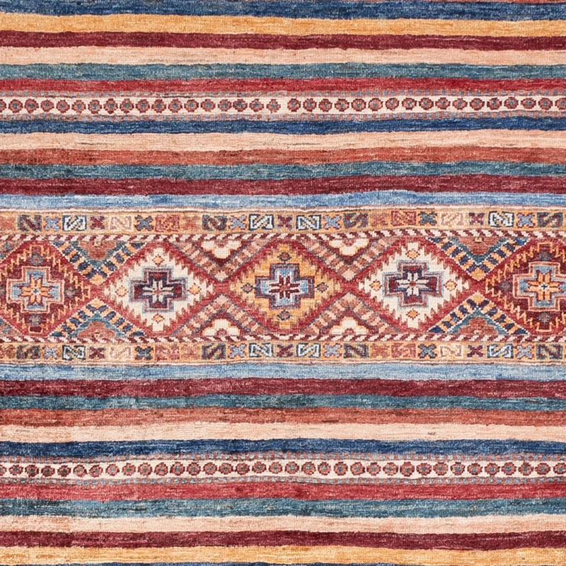 Shal Teppich 176x229cm - Orientteppich - mehrfarbig