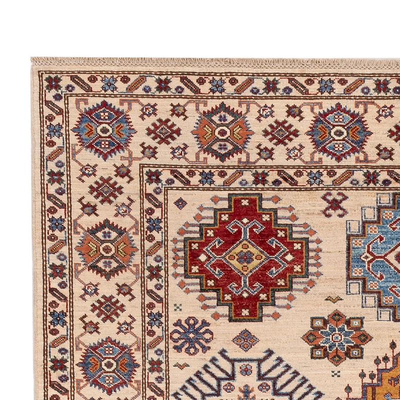 Ziegler Teppich - Kazak - 176 x 246 cm - creme