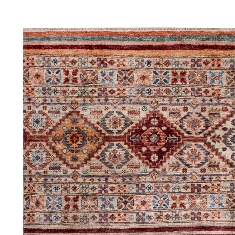 Shal Teppich 168x233cm - Orientteppich - mehrfarbig