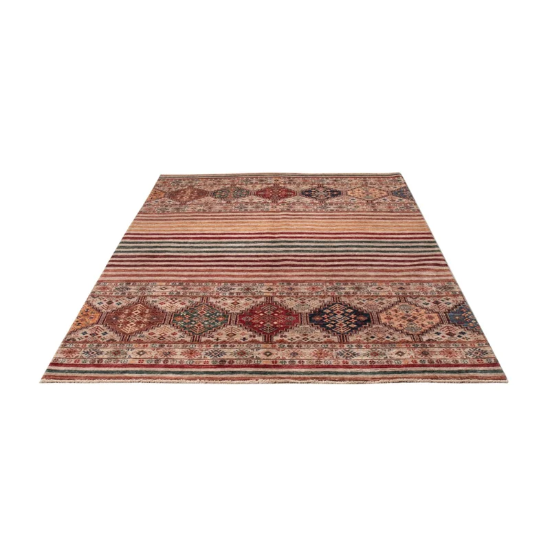 Shal Teppich 168x236cm - Orientteppich - mehrfarbig