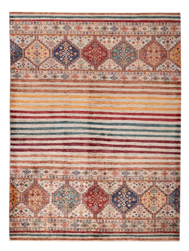 Shal Teppich 175x226cm - Orientteppich - mehrfarbig