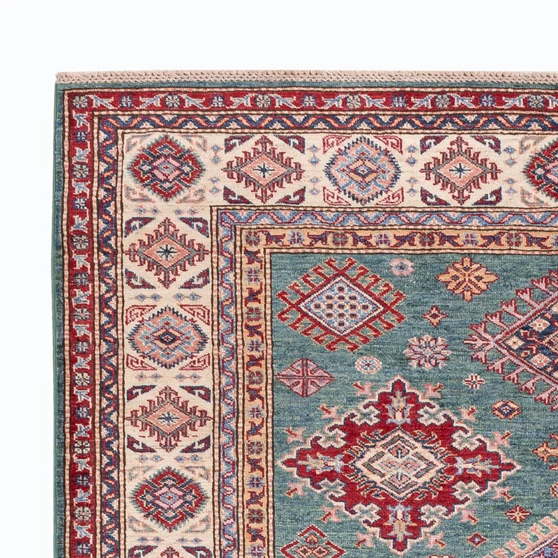 Ziegler Teppich - Kazak - 176 x 241 cm - grün
